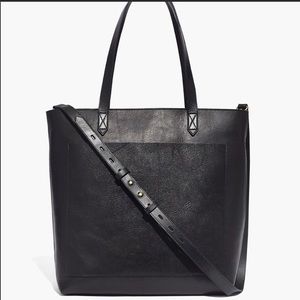 Madewell Zip Top Medium Transport Tote